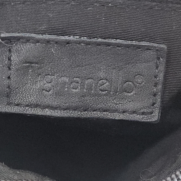 TIGNANELLO Black Leather Crossbody Bag made in Italy - Picture 9 of 14